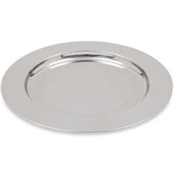 Campfire Stainless Steel Plate 26cm − Camp kitchen essential plate