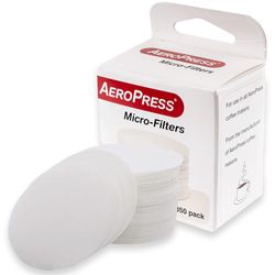 AeroPress Replacement Filter Pack − Prevents micro grounds from getting into the mug