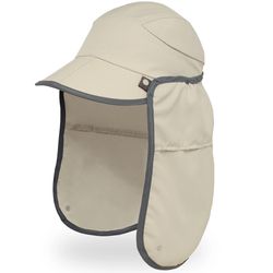 Sunday Afternoons Sun Guide Cap Sandstone − Sun hat that can be worn in multiple configurations