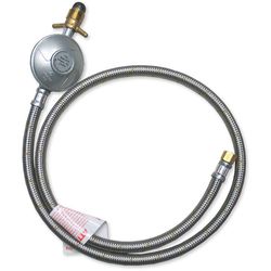 Outdoor Connection 1/4 BSP to POL Low Pressure Gas Hose 1200mm