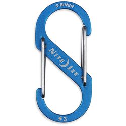 Nite Ize S-Biner Dual Carabiner Aluminium #3 Blue