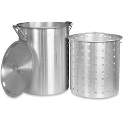 Campfire Stockpot & Basket 30L