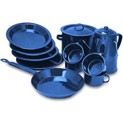 Campfire Enamel Cook Set − 11 Pce