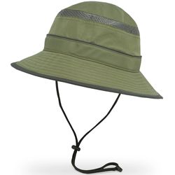 Sunday Afternoons Solar Bucket Hat Chapparral − Bucket hat with a downward−sloping brim that provides shade with mesh ventilation to keep you cool