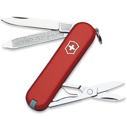 Victorinox Classic SD Classic Colours Pocket Knife Style Icon Red − 7 functions