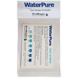 BioMagic WaterPure Test Strips 5Pk − Measures PPM of Hydrogen Peroxide in water
