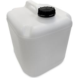 MB Agencies Plastic H2O Natural Cube Jerry Can 20L