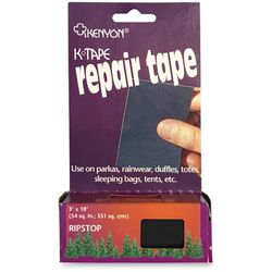 Kenyon K−Tape Repair Tape Ripstop − Black