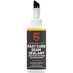Gear Aid Fast Cure Seam Sealant − Perfect for use with polyurethane coated fabrics such as tents, tarps, and rain jackets
