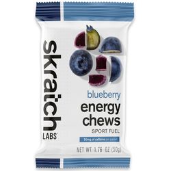 Skratch Labs Energy Chews Sport Fuel 50g Blueberry − Supplement for on−the−go energy