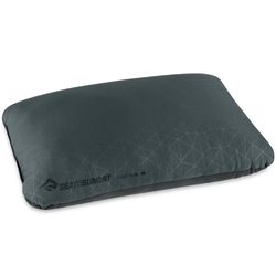 Sea to Summit Foamcore Pillow Large Grey - This pillow has a larger traditional shape to bring some at home comfort to the campsite