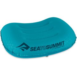 Sea to Summit Aeros Ultralight Pillow Large Aqua − Curved internal baffles that form contours to cradle your head