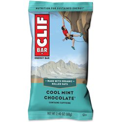 Clif  Cool Mint Choc & Caffeine Energy Bar - Contains 11 vitamins and minerals