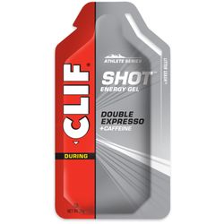 Clif  Shot Energy Gel Double Expresso − Loaded with as much caffeine as a standard cup of coffee
