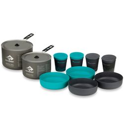 Sea to Summit Alpha 2 Pot Cook Set 4.2 − A space−saving camp kitchen set for four