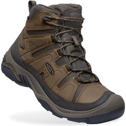 Keen Circadia WP Mid Men's Boot Bison Brindle − Hiking boot with waterproof leather and performance mesh upper