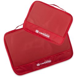 Caribee Packing Cubes Set of 2 Red − 2 packing cells to assist with packing and to keep items grouped together in your luggage