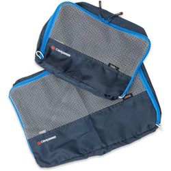 Caribee Packing Cubes Set of 2 Navy − 2 packing cells to assist with packing and to keep items grouped together in your luggage