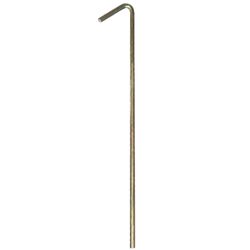 Supex Steel Tent Peg 4mm x 175mm Australian−Made − High−quality, Australian−made galvanised steel