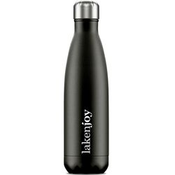Laken LakenJoy Stainless Steel Thermo Bottle 500ml Black - Vacuum insulated bottle with a thermal performance of up to 8 hours for hot and 24 hours for cold