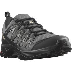 Salomon X Braze Men's Shoe Pewter Black Feather Gray − All round versatile hiking shoe featuring a grippy sole and comfortable fit