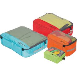 Exped Mesh Organiser UL Set − Lightweight organiser bags made of air−permeable, transparent mesh material and rip−stop polyester