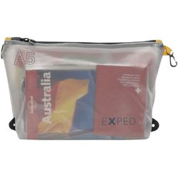Exped Vista Organiser A5 − Splash−proof, lightweight, transparent flat bag for versatile use