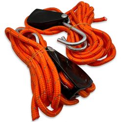 CampBoss Boss Ratchie 2 Pack − Flexible, strong ratchets to replace unreliable rope