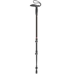 Leki Wanderfreund Makalu Single Walking Pole Gunmetal Dark Anthracite Copper − Single hiking pole with Aergomed grip for use on soft and hard ground