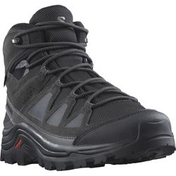 Salomon Quest Rove Mid GTX Men's Boots Black Phantom Magnet − Leather hiking boot with classic design and advanced features