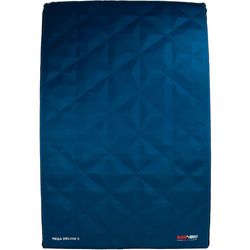 BlackWolf Mega Deluxe II Double Mattress Gibraltar Sea − 10 cm thick self−inflating mat with open cell foam and stretch polyester fabric