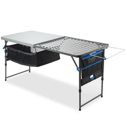 Quest Outdoors Grill Table 5 − Mutli−height kitchen workspace