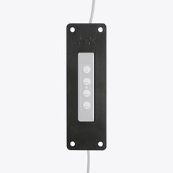 Hard Korr Dimmer Flush Mount Panel −