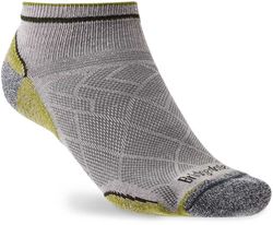 Bridgedale Hike Ultra Light T2 Coolmax Performance Men's Low Sock Grey Green - Micro cushioned sock for hot weather adventure