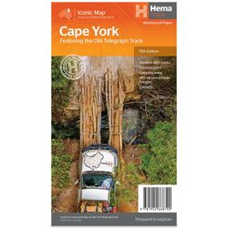 Hema Cape York Map 15th Ed − Detailed 4WD tracks