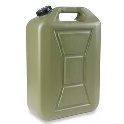 MB Agencies Plastic Water Jerry Can with Pourer 20L Green − 20 litre plastic jerry can