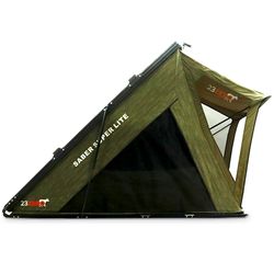 23Zero Saber Super Lite Hardshell Roof Top Tent − Slimline profile, compact and lightweight rooftop tent