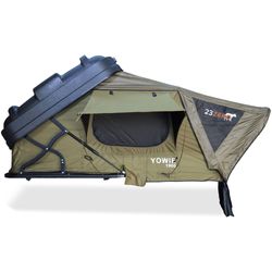 23Zero Yowie 1900 ABS with Line X Coating Hard Shell Rooftop Tent − Raised X−frame design for increased headroom