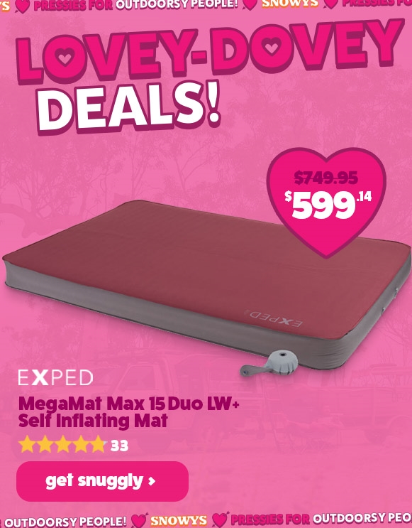 Snowys Lovey-Dovey Deals on now!