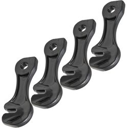OZtrail 4mm Rope Grip Solid − 4 Pack − Pack of 4 rope grips for 4mm guy ropes